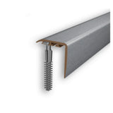 D-K0200 PVC Wood Effect Stair Nosing Edge Trim – 30 x 30mm UPVC Step Edge Protector