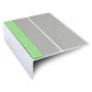 ASL09 85x30mm Aluminium Non Slip Stair Nosing Edge Trim With Pvc Insert