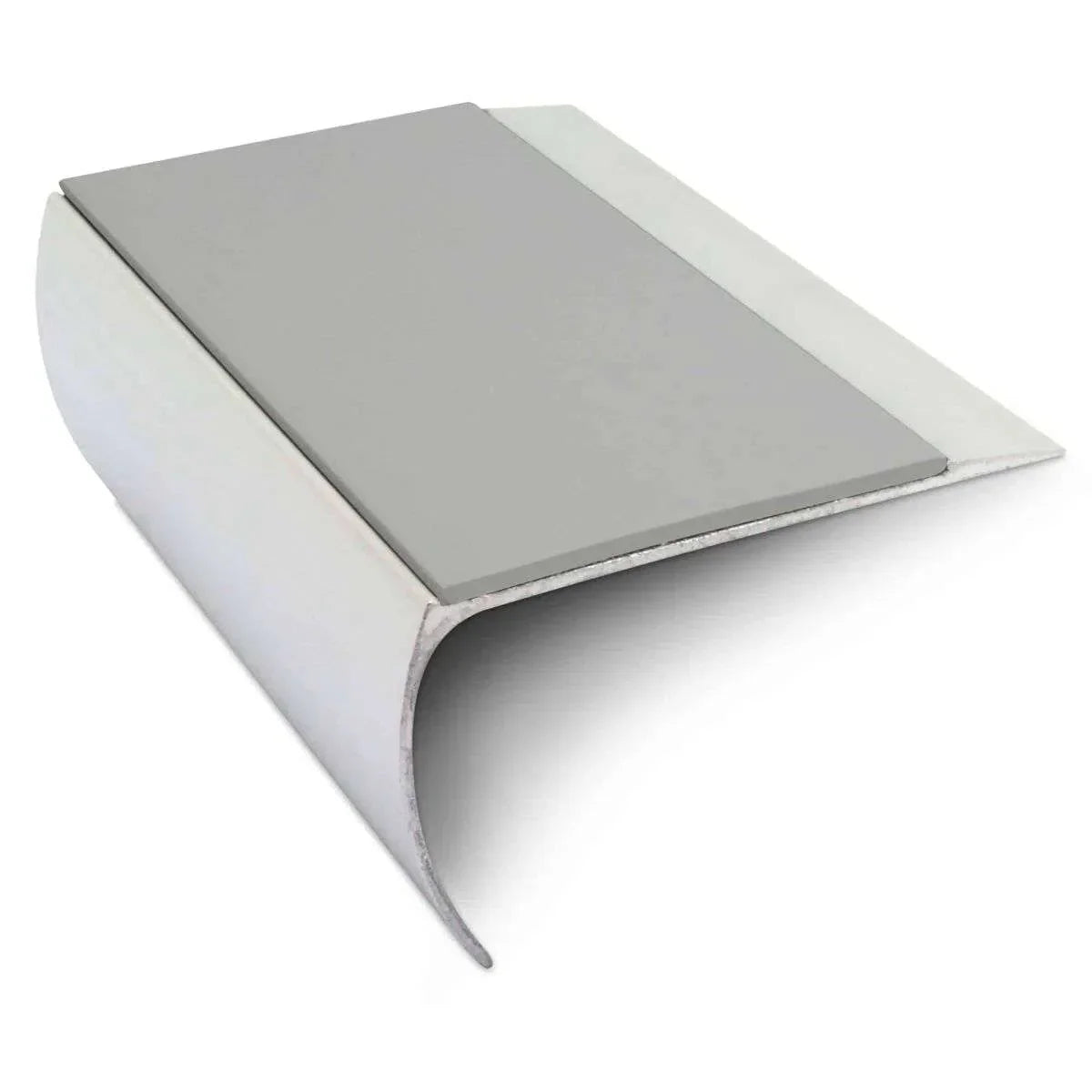 NSL25 69 x 40mm Aluminium Stair Nosing with PVC Anti-Slip Insert