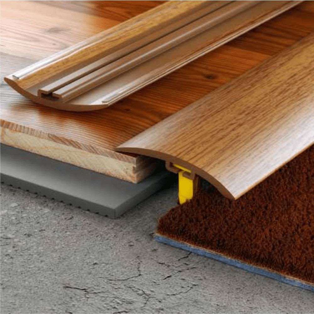 42mm PVC Wood-Effect Door Threshold Strip – D-P0200