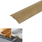 Wooden strip with UPVC properties and measurements on a white background