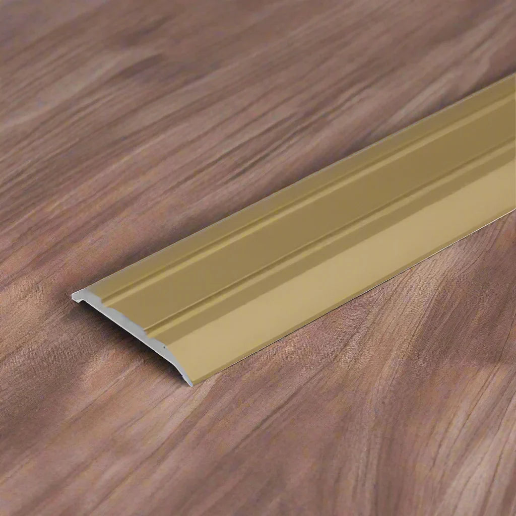 A12 25mm Anodised Aluminium Flat Door Threshold Strip