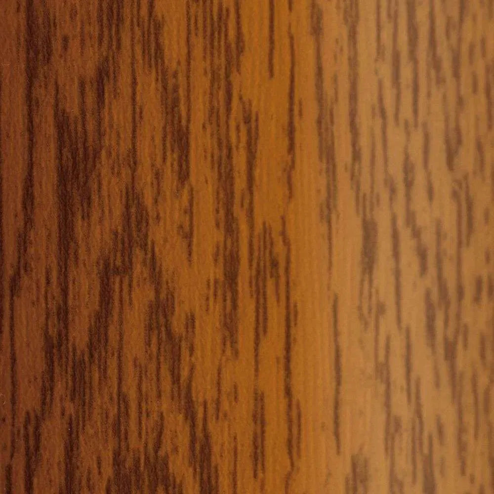 A36 25 x 20mm Aluminium Wood Effect Self Adhesive Stair Nosing Edge Trim