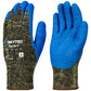Skytec Torin+ Grey/Blue Latex-Coated Cut-Resistant Gloves