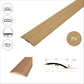 M-M0200 42mm PVC Wood Effect Flat Self-Adhesive Door Threshold Strip