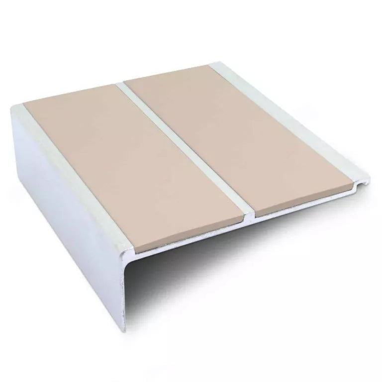 NHD11 91 x 32mm Aluminium Non-Slip Stair Nosing – Wide Safety Edge