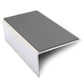 NSL01 56x32mm Aluminium Stair Nosing with Slip-Resistant PVC Insert