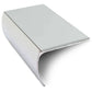 NSL03 57 x 40mm Aluminium Non Slip Stair Nosing Bullnose Edge Trim With Pvc Insert