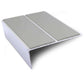 NSL10 85x32mm Aluminium Wide-Tread Stair Nosing with PVC Grip Insert