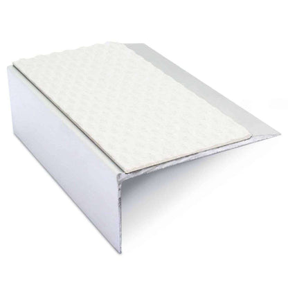 NSL15 66x32mm Tredsafe Aluminium Stair Edge with Anti-Slip PVC Insert