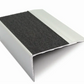 NSL23 68 x 33mm Aluminium Stair Nosing with Silicone Carbide Anti-Slip Insert