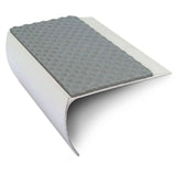 NSL25 Tredsafe 69 x 40mm Aluminium Non Slip Stair Nosing Edge Trim With PVC Insert