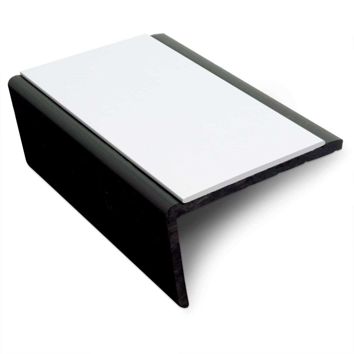 NSP 56x32.5mm Slimline Hard Nose PVC Stair Nosing – Non-Slip Edge Trim