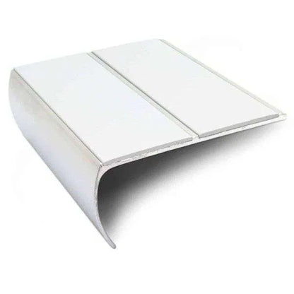 NSL29 Aluminium Anti-Slip Stair Nosing 87x40mm – Heavy-Duty Edge Trim with PVC Insert