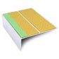 ASL09 Tredsafe 85x30mm Aluminium Non Slip Stair Nosing Edge Trim With Pvc Insert